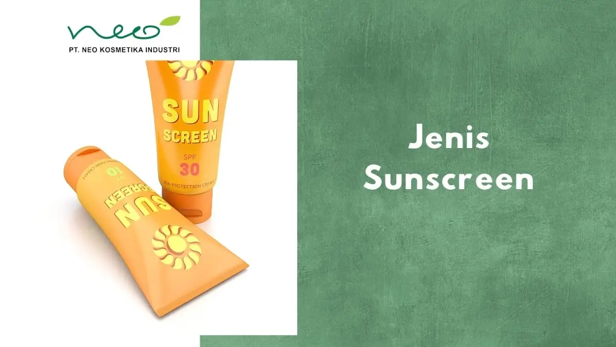 jenis jenis sunscreen